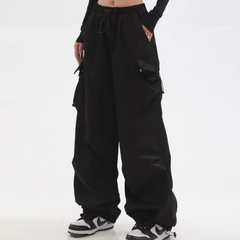Vintage Baggy Parachute Cargo Pants