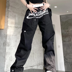 Vintage Logo Graphic Baggy Pants