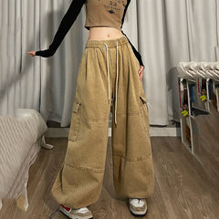 Vintage Loose Cargo Jeans