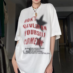 Vintage Star Graphic Oversized Tee