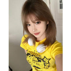 Vintage Star Logo Graphic Short Sleeve Tee