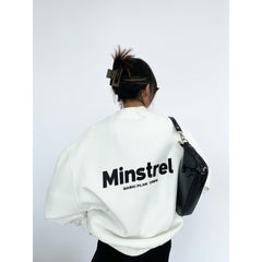 Crew Neck Logo Graphic Sweatshirt