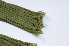 Turtleneck Backless Sweater Tight Hip Skirt Set