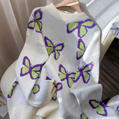 Aesthetic Butterflies Sweater