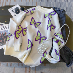 Aesthetic Butterflies Sweater