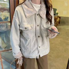 90s Vibes Corduroy Jacket