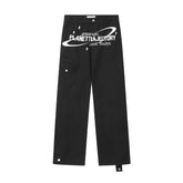 Vintage Logo Graphic Baggy Pants