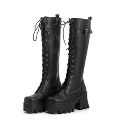 Long British Style High Boots