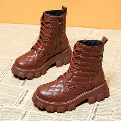 Autumn And Winter Leather Boots