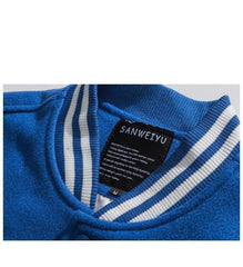 Retro Embroidery Letter Baseball Jacket