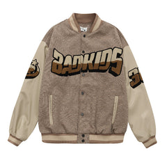 Bad Kids Loose Baseball Jacket