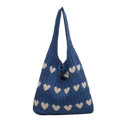 The Sweetheart Satchel Knitted Tote Bag