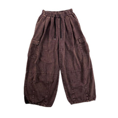 Vintage Punk Baggy Cargo Jeans