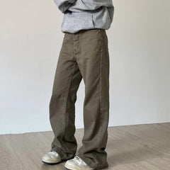 Vintage Washed Mid Rise Boyfriend Jeans