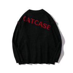 Heart Catcase Embroidered Sweater