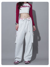 Alphabet Turned Waist Sweatpants
