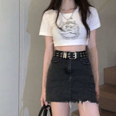 Aesthetic Angelcore Crop Top