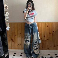 Vintage Logo Graphic Crop Top