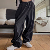 Patchwork Baggy Sweatpants
