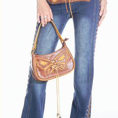 Vintage Butterfly Shoulder Bag