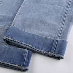 Ultility Blues Baggy Cargo Jeans