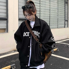 Vintage Snake Print Street Jacket