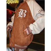Embroidery Retro Baseball Jacket