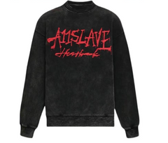 Emo Gothic Print Sweatshirt