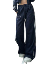 Piping Detail Baggy Sweatpants
