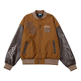 skeleton bones Varsity Jacket