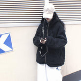 Preppy Reversible Lambswool Hooded Jacket