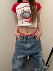 Statement Wash Ripped Jeans