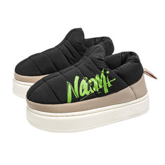 Aesthetic Flat Fluffy Boot