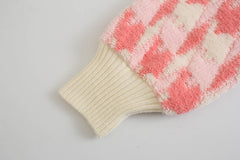 Bubble Gum Pink Knit Cardigan