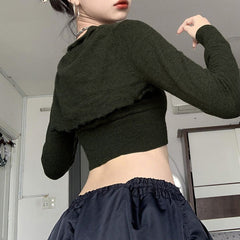 Tube Top & Long Sleeve Bolero Set