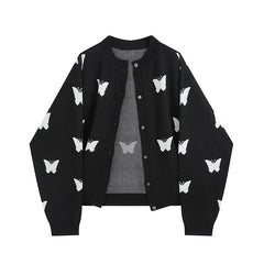 Black Butterfly Sweater
