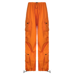 Strap Detail Y2K Cargo Pants