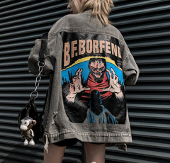Oversized BF.Borfend Street Denim Jacket