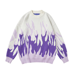 Flames Vintage Sweater