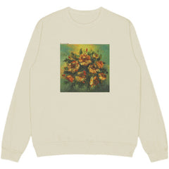 Retro Flowers Oil Painting Sweatshirt