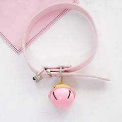 Cute Pu Bell Collar