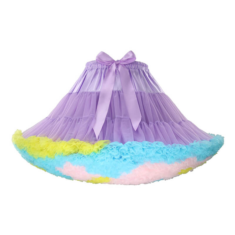 Cnady Rainbow Tutu Skirt