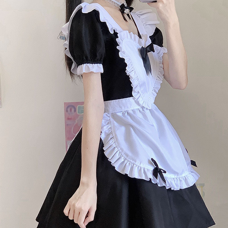 Kawaii Bow Maid Dress