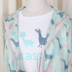 Kawaii Dinosaur Hoodie Jacket