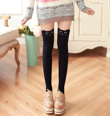 Cute Animal Cotton Knee Socks