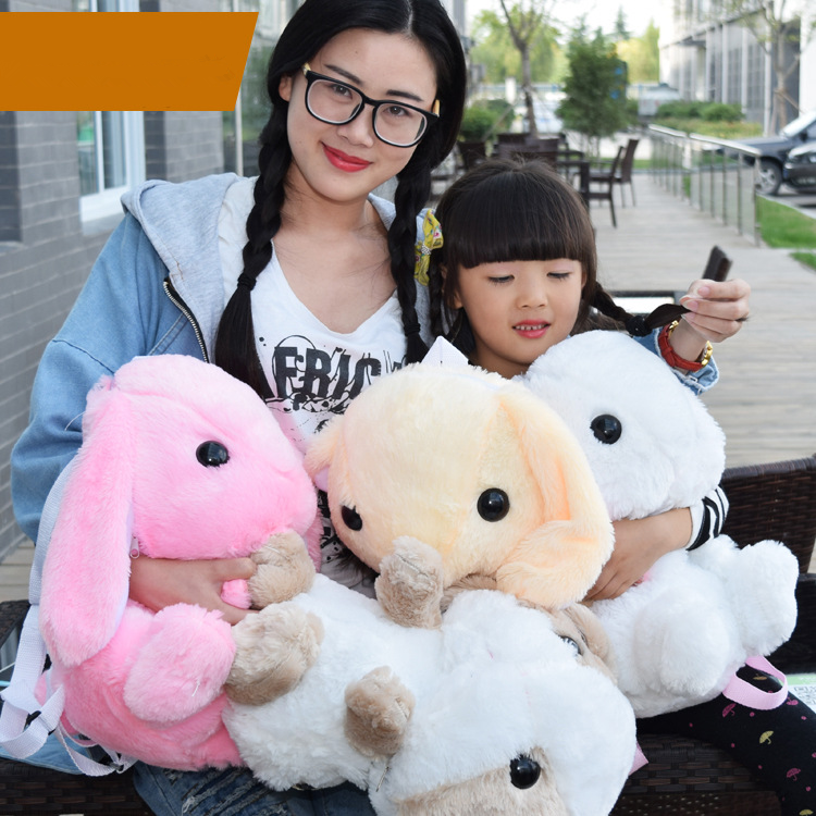 Cute Students Cartoon Rabbit Bag