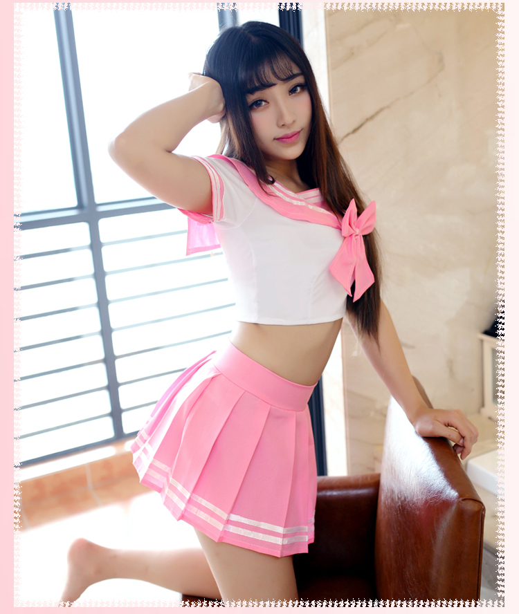 Japanese cute sailor role-playing uniform suits