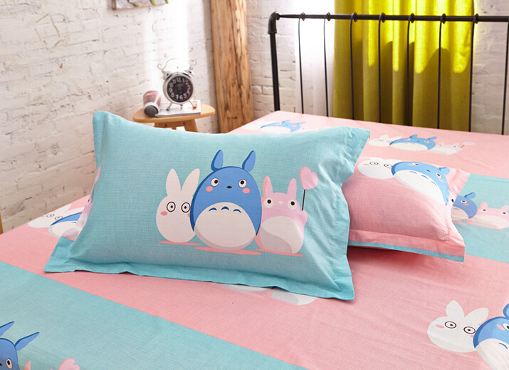 Cute Totoro Bed Sheet Set