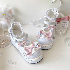 Kawaii Cat Bow Shoes