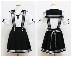 Jfashion Sailor Straps Outfit